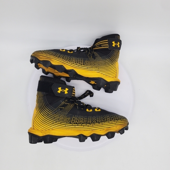 Under Armour Shoe Youth 3.5 UA Highlight MC DSG Football Soccer Cleats - Picture 4 of 9